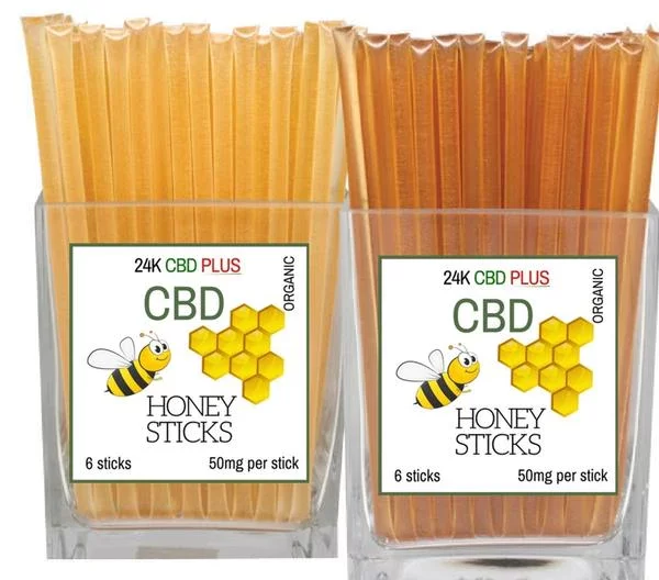 cbd honey sticks gold bee